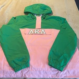 Alpha Kappa Alpha Hooded Windbreaker Jacket